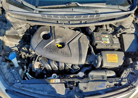 2014 Kia Forte Lx из США, поврежденный, VIN KNAFK4A69E5141235